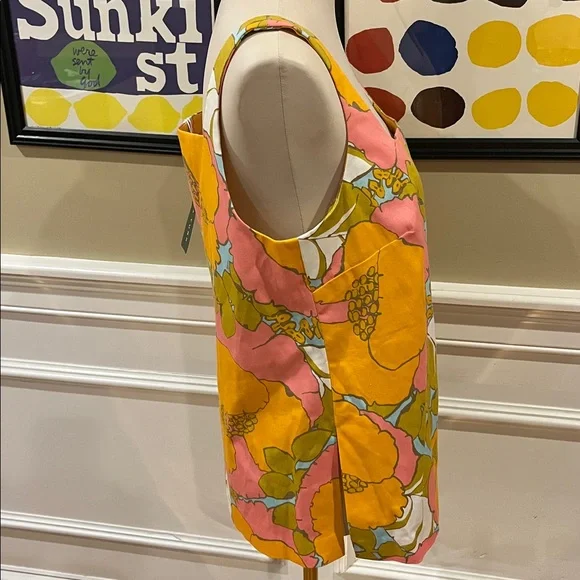 Trina Turk Aspire Floral Tank Top - Picture 4 of 11